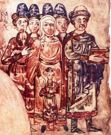 ODA VON STADE (the year of birth is unknown, † after 1076 in Germany), the Princess of Chernigov, the Grand Duchess of Kiev, since 1070/71 the wife of  Svyatoslav Yaroslavich, the third son of Yaroslav Vladimirovich the Wise, the Prince of Chernigov, since 1073 the Grand Duke of Kiev